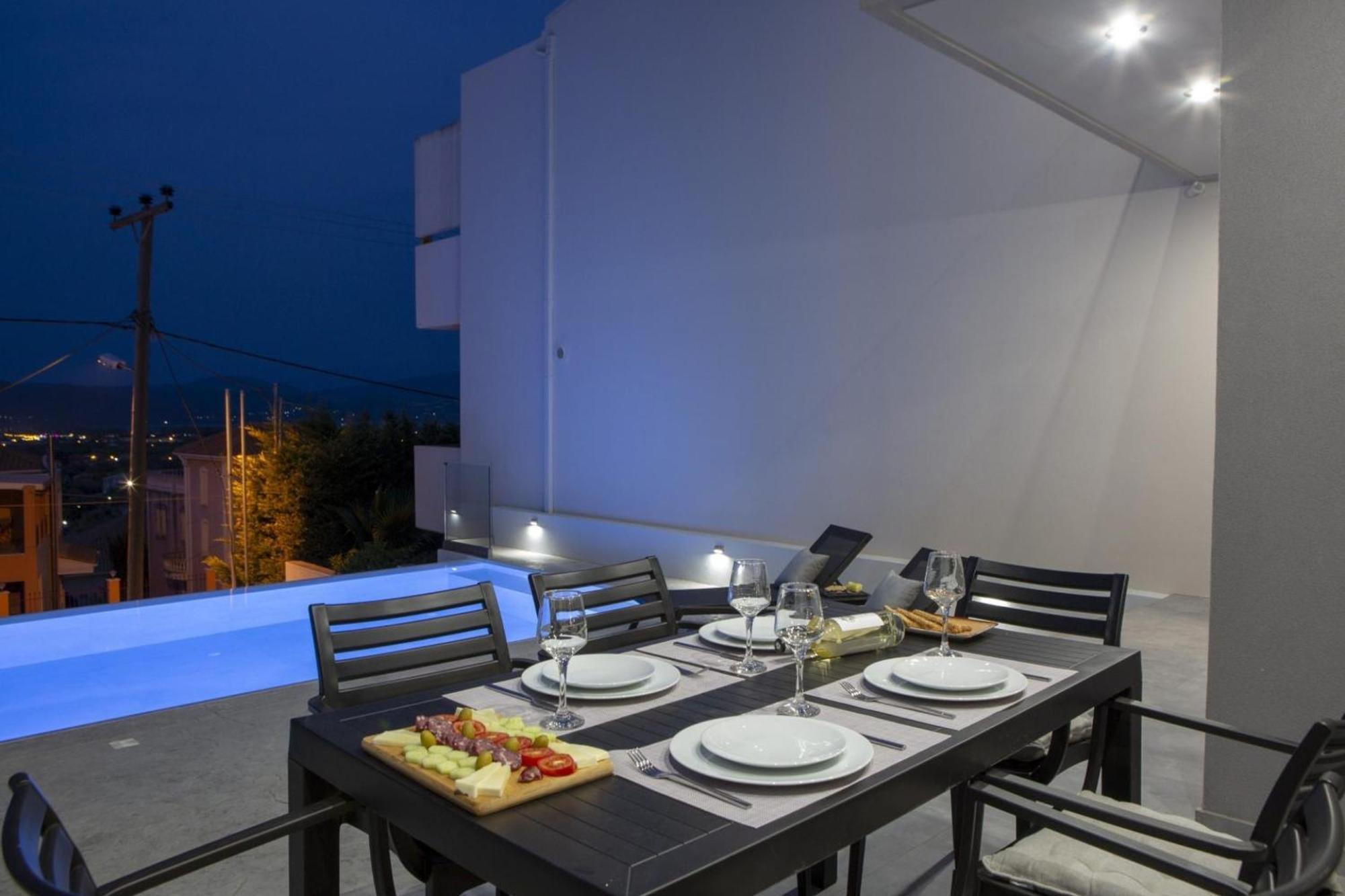 Aloft Luxury Villas Lefkada - Heated Pool Apolpaina Exterior photo