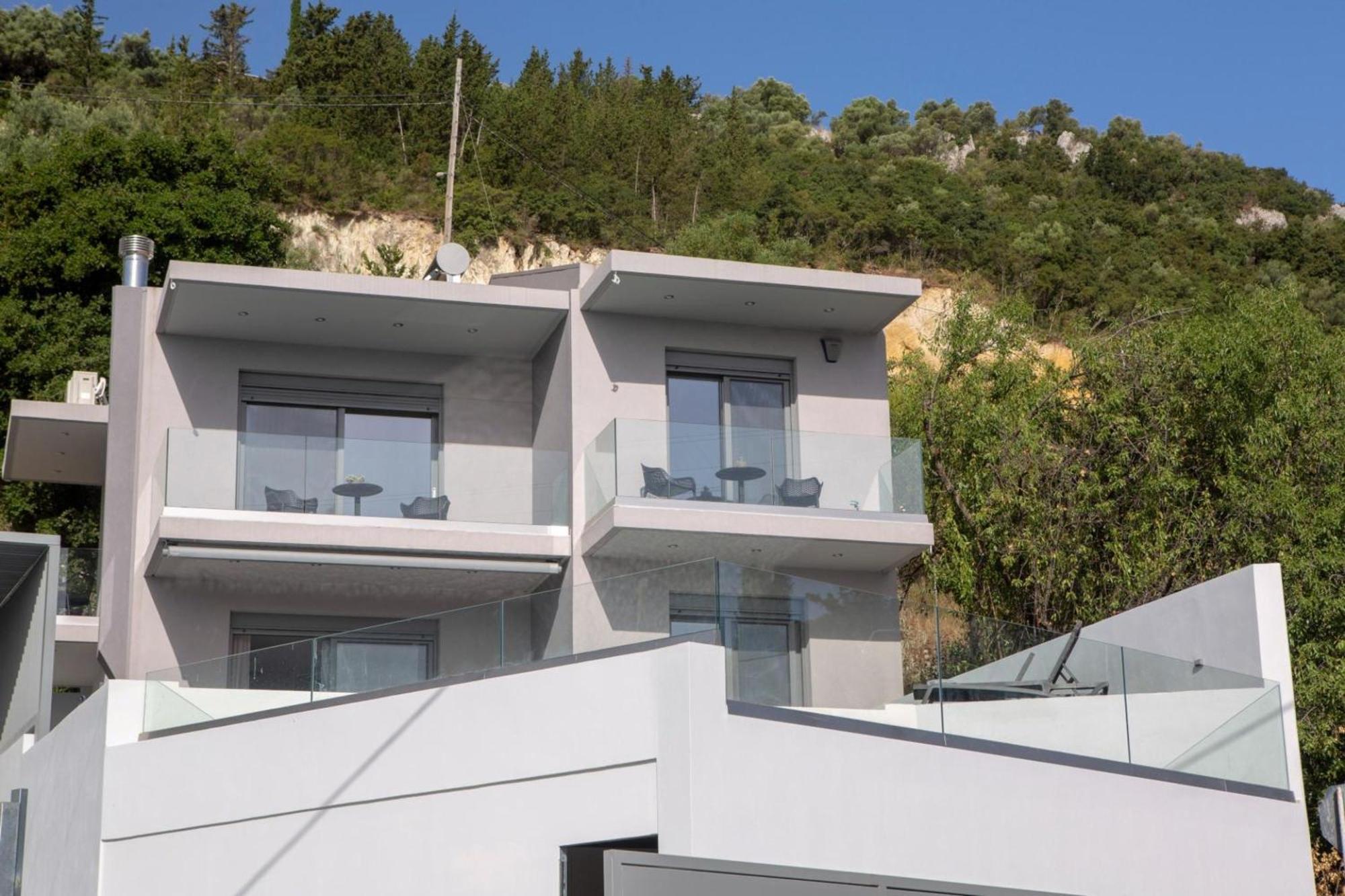 Aloft Luxury Villas Lefkada - Heated Pool Apolpaina Exterior photo